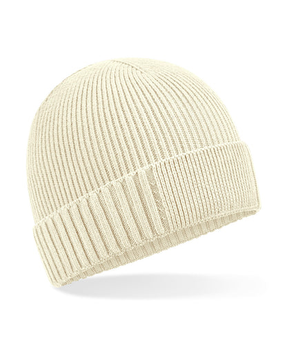Organic Cotton Engineered Patch Beanie