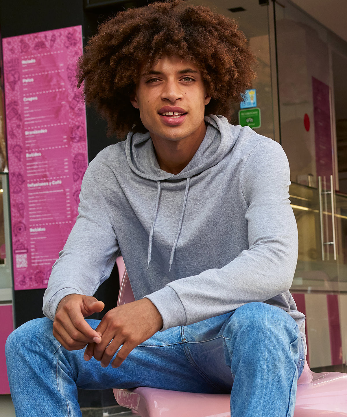 Unisex Custom Printed or Embroidered Organic Hoodie