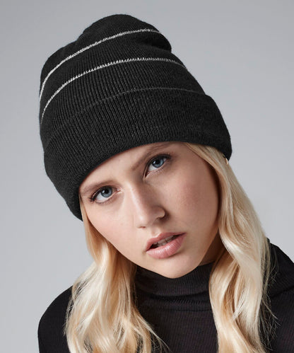 Custom Embroidered Reflective Beanie Hat