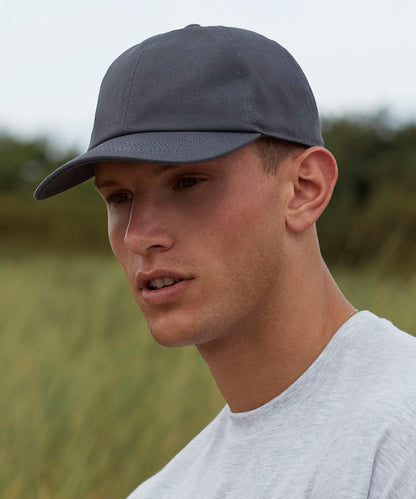 Terracotta organic cotton 6-panel cap front view