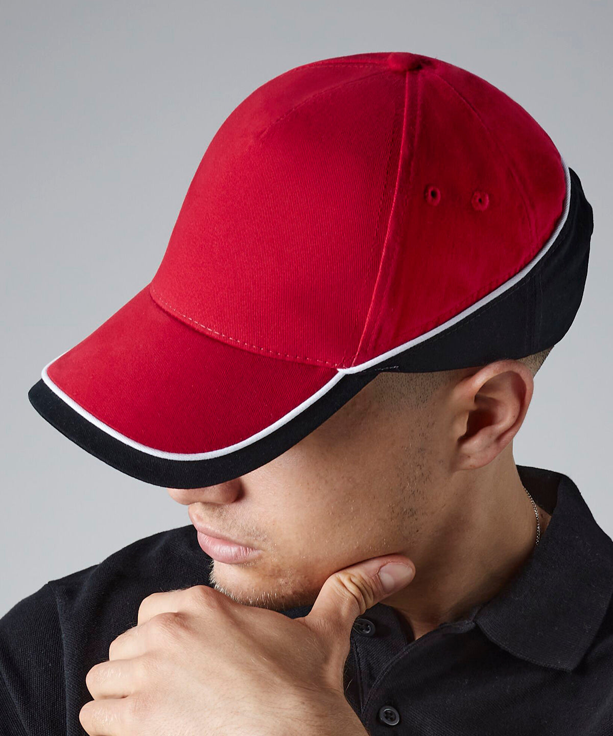 Custom Embroidered Contrast Cap