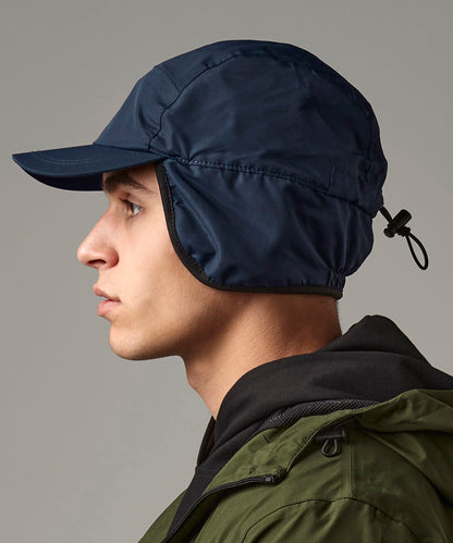 Navy mountain cap front view