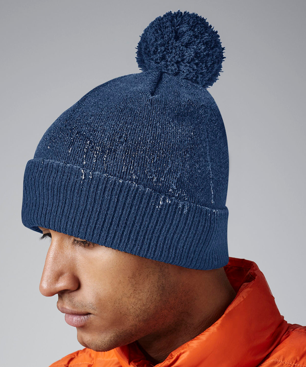 Men's Custom Embroidered Fleece Beanie Hat