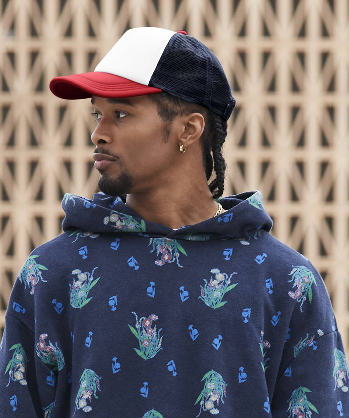 Custom Embroidered Organic Recycled Snapback Cap