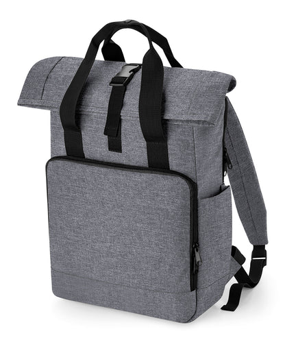 Recycled Twin Handle Roll-Top Laptop Backpack