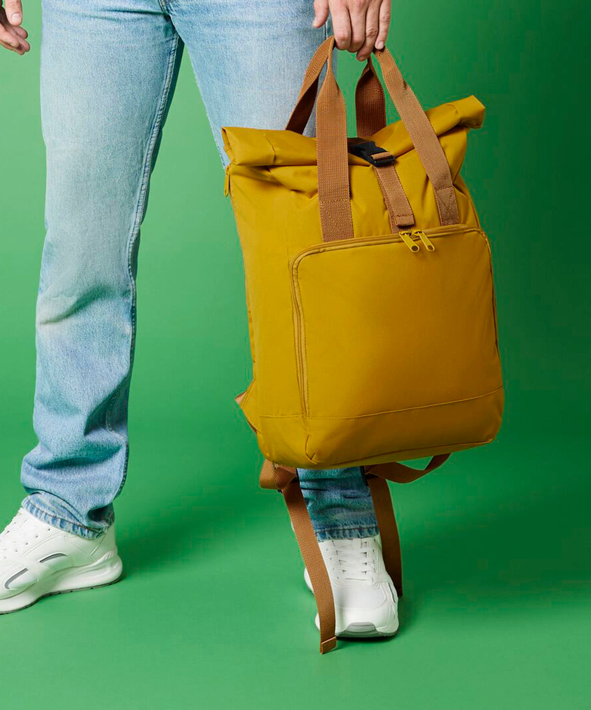 Men's Custom Printed Organic Recycled Backpack