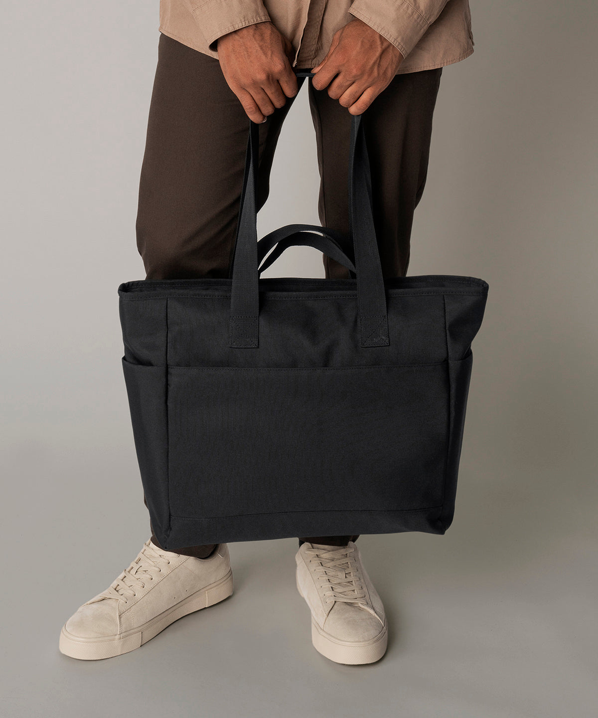 Men's Custom Printed Organic Recycled Tote Bag