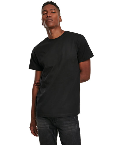 White premium combed jersey front view