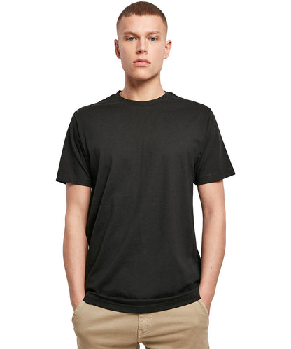 White organic t-shirt round neck front view