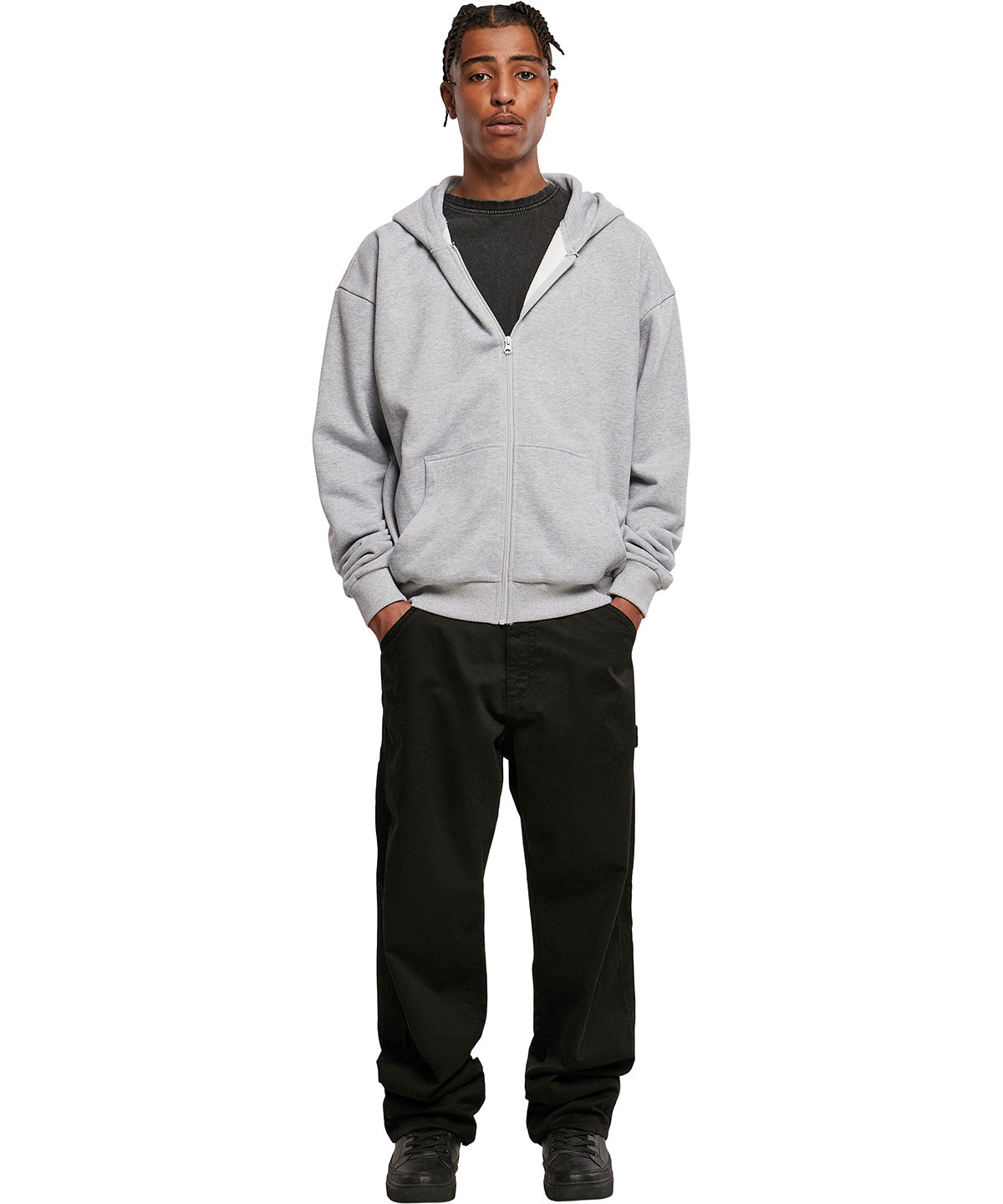 Men's Custom Printed or Embroidered Heavyweight Premium Zip-Up Hoodie