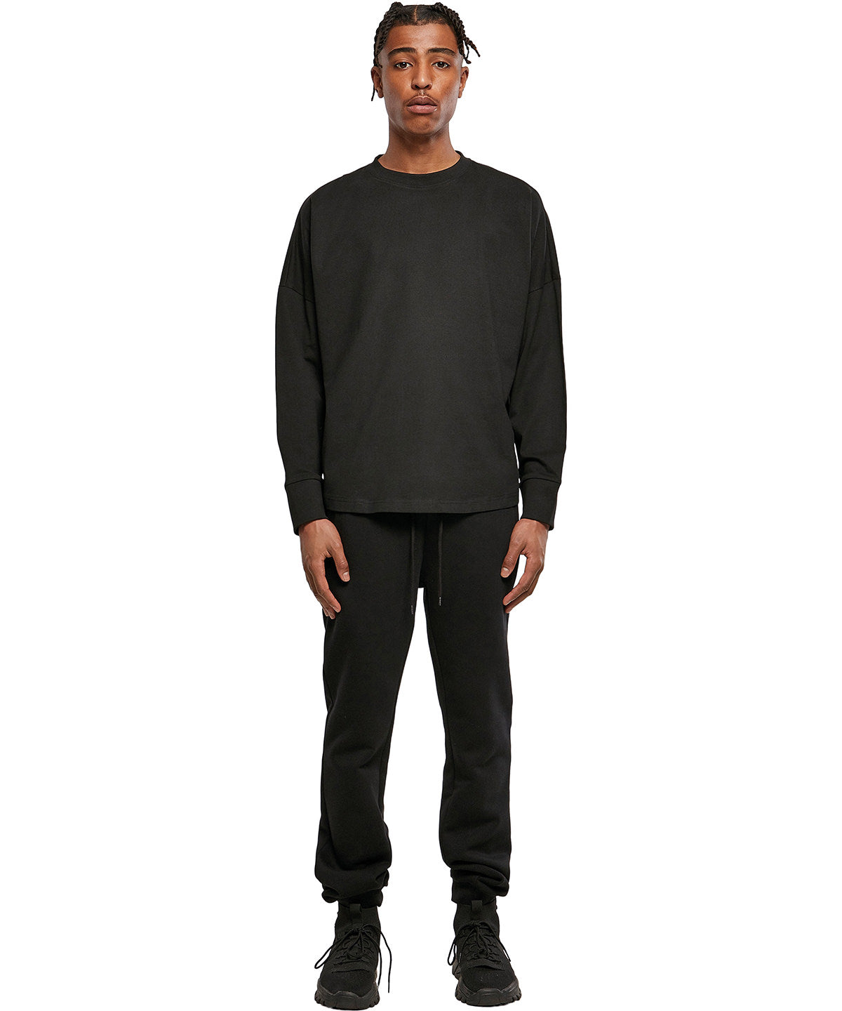 Men's Custom Printed or Embroidered Long Sleeve Cotton Sweatshirt
