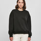 White Sand women’s oversized crew neck sweatshirt front view