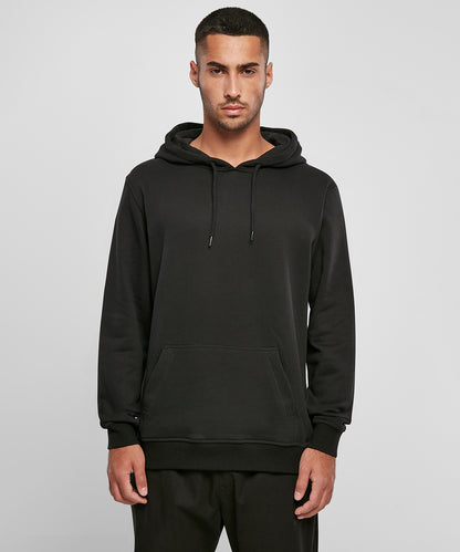 White ultra-heavy regular hoodie front view