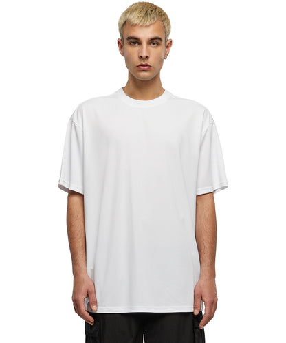 White e sports tee front view