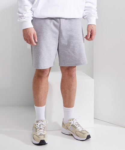 Vintage Blue ultra-heavy sweatshorts front view