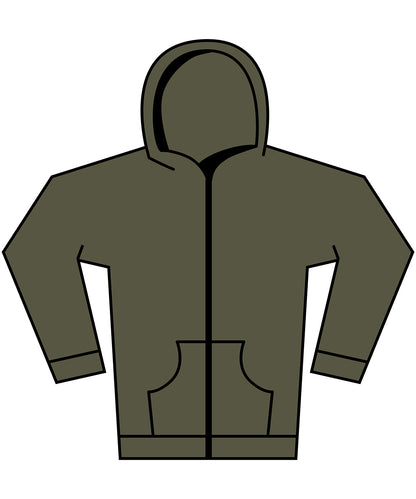 Vintage Heavy Zip Hoodie