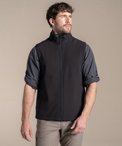 Unisex Custom Printed or Embroidered Organic Softshell Body Warmer