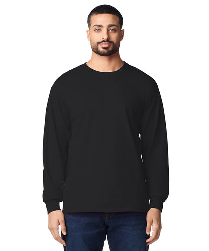 Unisex Custom Printed Long Sleeve Cotton Long Sleeve T-Shirt