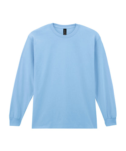 Unisex Custom Printed Long Sleeve Cotton Long Sleeve T-Shirt