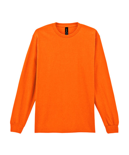 Unisex Custom Printed Long Sleeve Cotton Long Sleeve T-Shirt