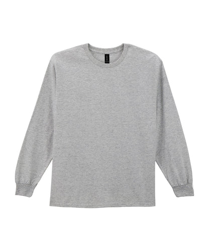 Unisex Custom Printed Long Sleeve Cotton Long Sleeve T-Shirt
