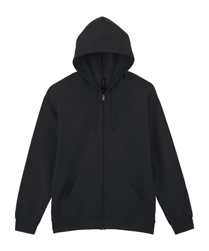 Unisex Custom Printed or Embroidered Zip-Up Fleece Zip-Up Hoodie