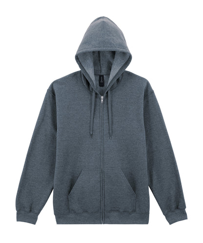 Unisex Custom Printed or Embroidered Zip-Up Fleece Zip-Up Hoodie
