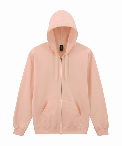 Unisex Custom Printed or Embroidered Zip-Up Fleece Zip-Up Hoodie