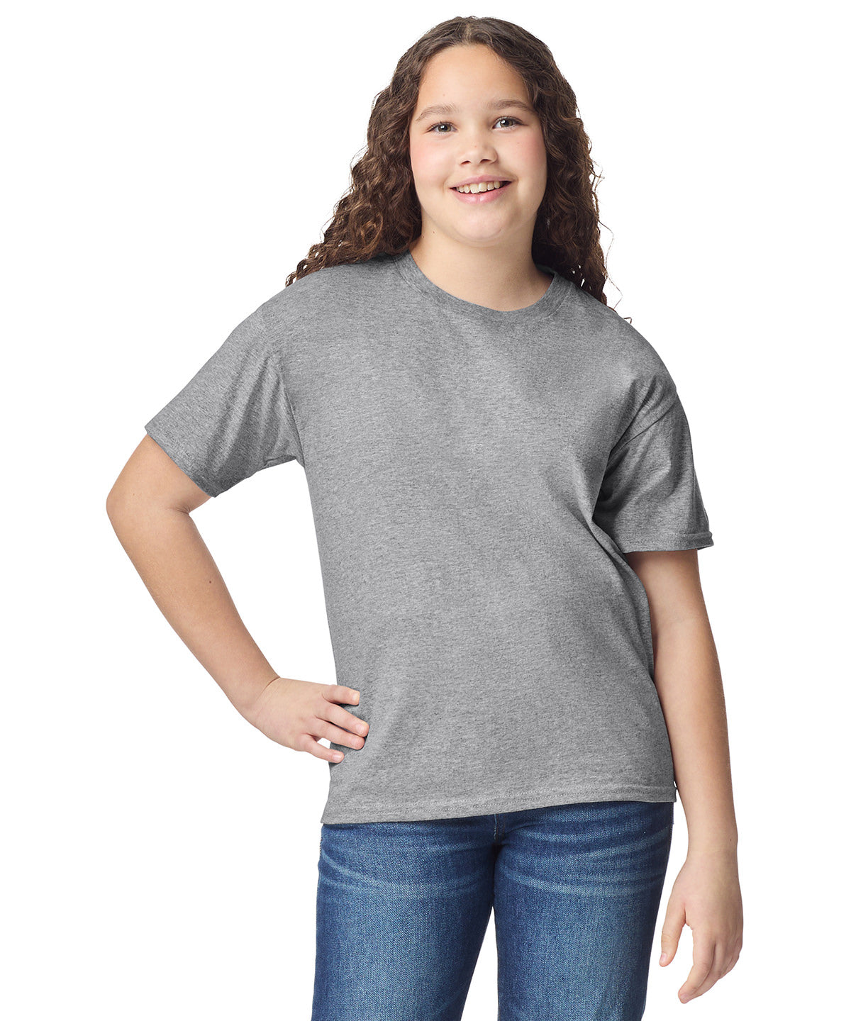 Kids Custom Printed Lightweight Cotton T-Shirt