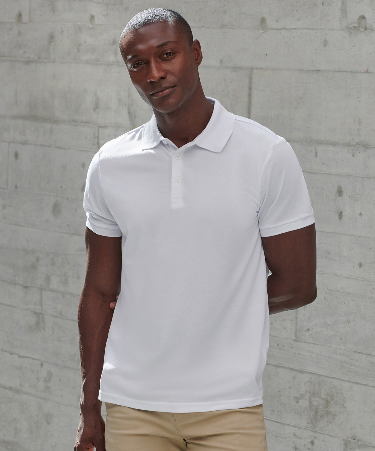 Men's Custom Printed or Embroidered Organic Recycled Polo Shirt