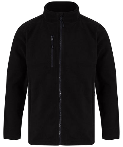 Men's Custom Printed or Embroidered Organic Recycled Fleece Jacket