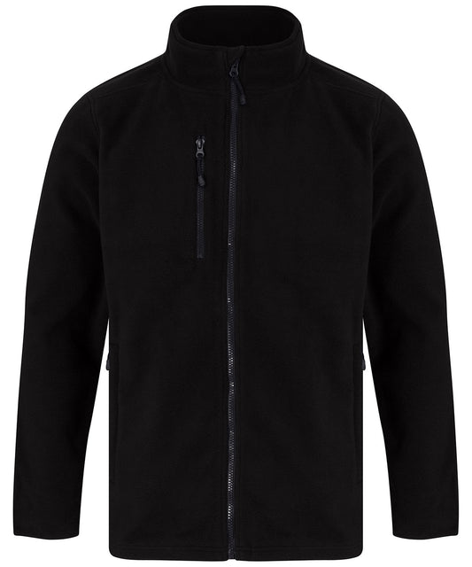 Men's Custom Printed or Embroidered Organic Recycled Fleece Jacket