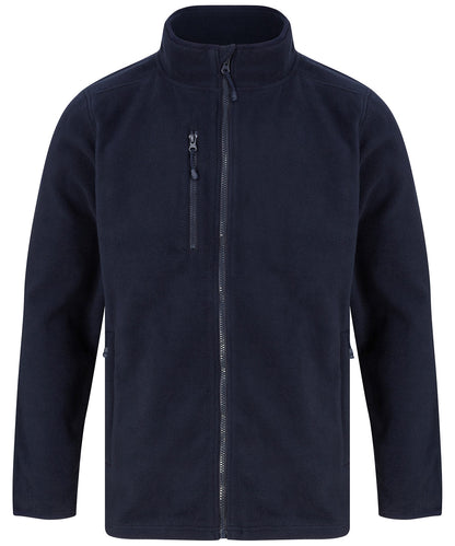 Men's Custom Printed or Embroidered Organic Recycled Fleece Jacket
