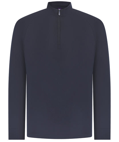 Men's Custom Printed or Embroidered Performance Zip-Up Quarter Zip Sweatshirt