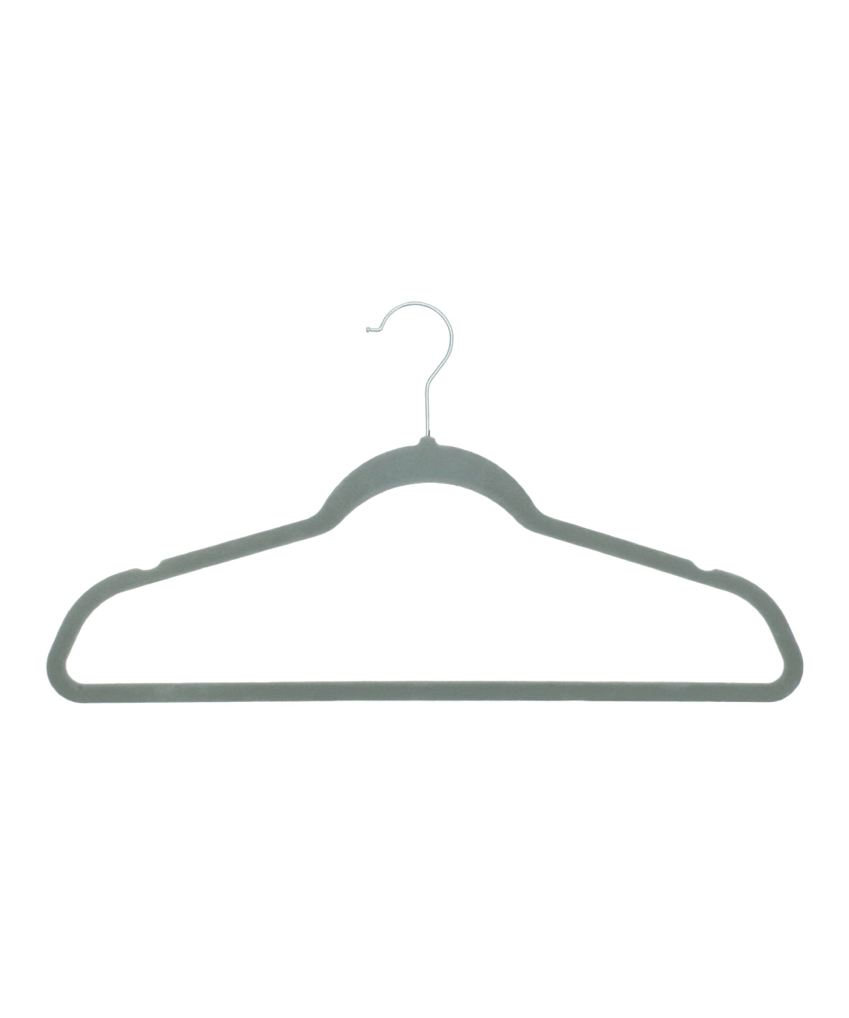Velvet-effect coat hangers (25-pack)