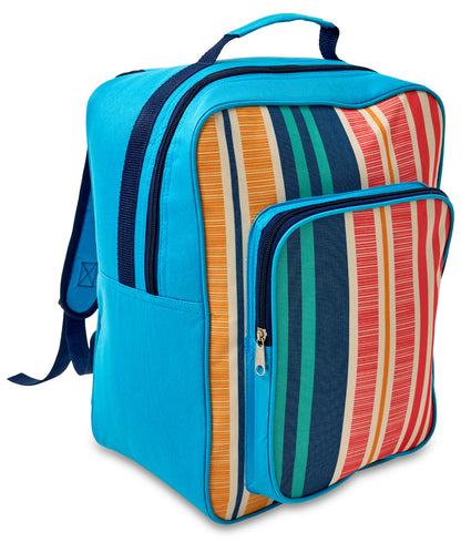 Custom Printed Performance Zip-Up Backpack