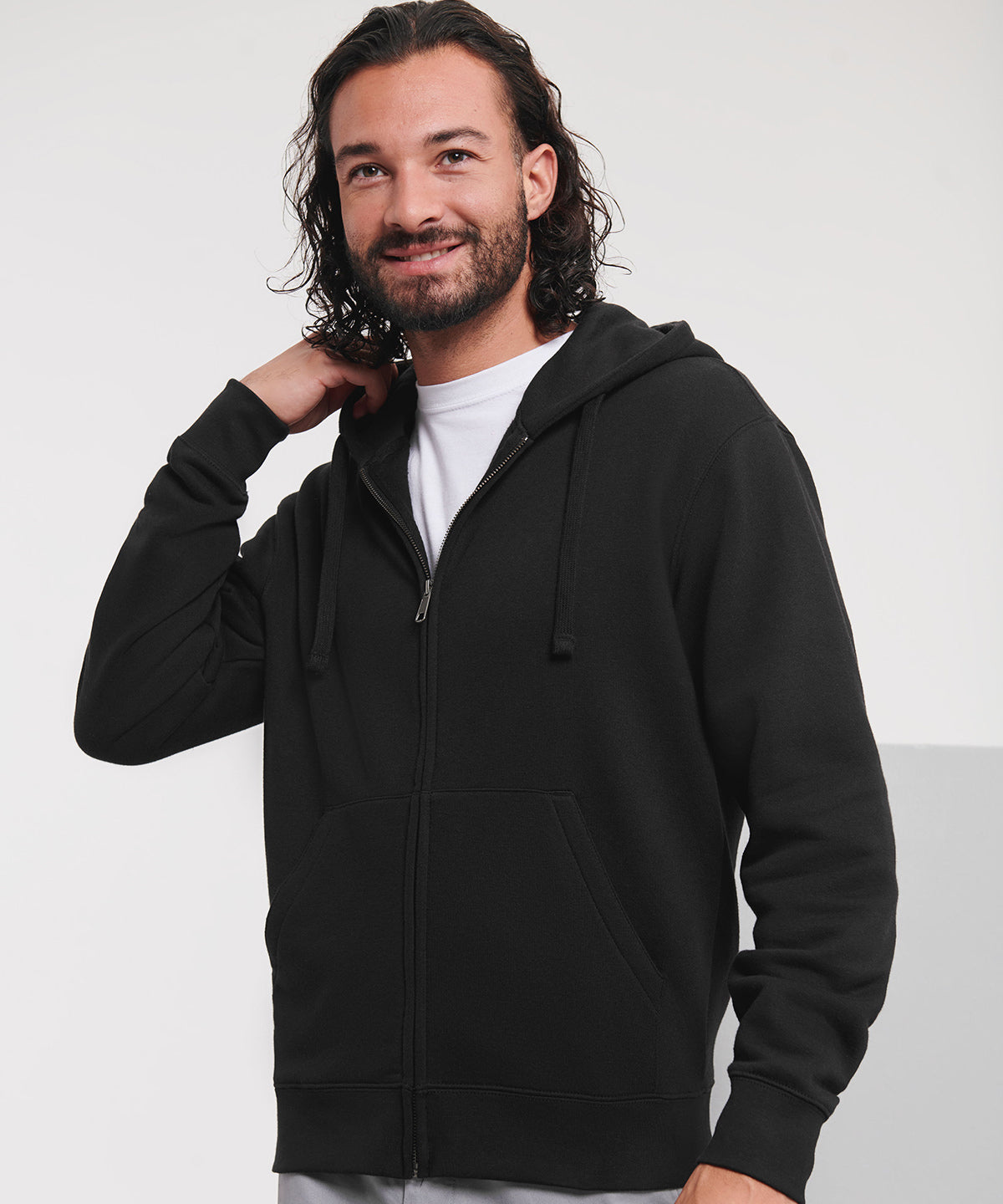 Unisex Custom Printed or Embroidered Premium Zip-Up Zip-Up Hoodie