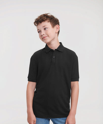 Kids Custom Printed or Embroidered Cotton Classic Fit Polo Shirt