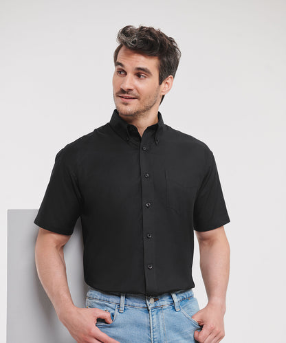 Unisex Custom Printed or Embroidered Short Sleeve Workwear Shirt