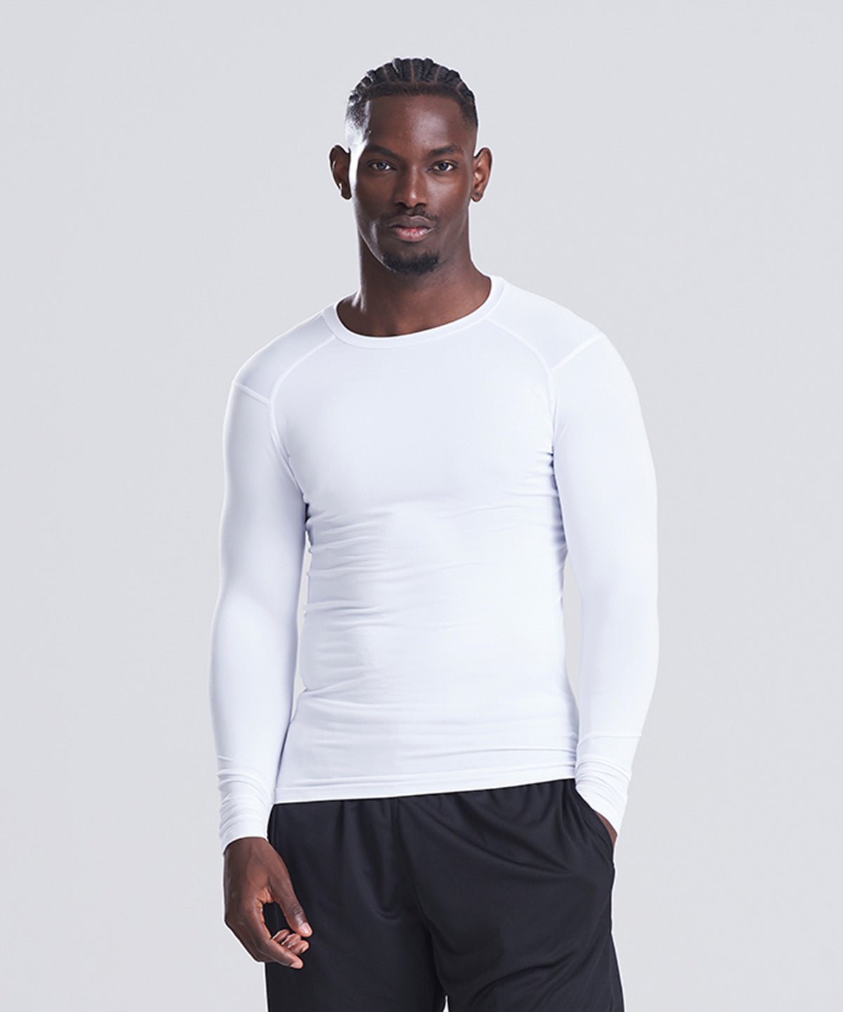 Men's Custom Printed Organic Recycled Baselayer Top