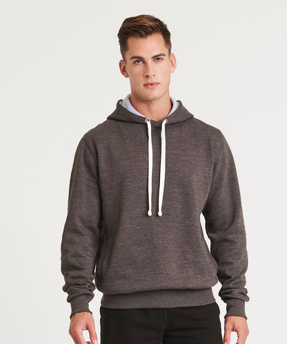 Oxford Navy chunky hoodie front view