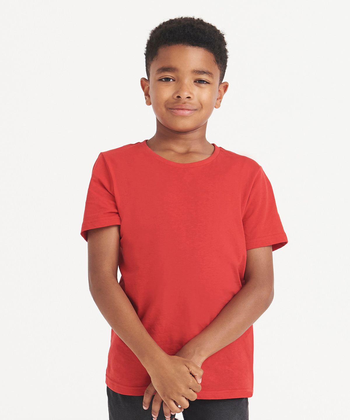 White the 100 kids t front view