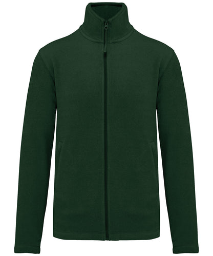 Unisex Custom Printed or Embroidered Full Zip Zip-Up Fleece Jacket