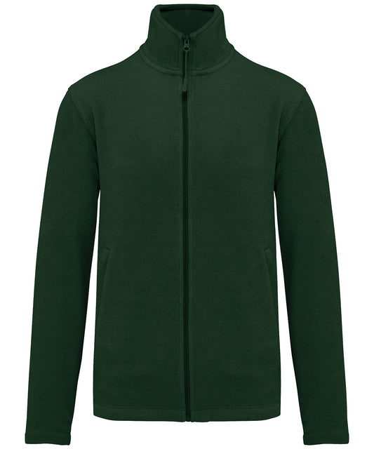 Unisex Custom Printed or Embroidered Full Zip Zip-Up Fleece Jacket
