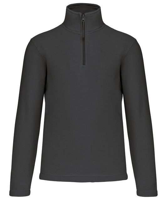 Unisex Custom Printed or Embroidered Zip-Up Quarter Zip Fleece Jacket