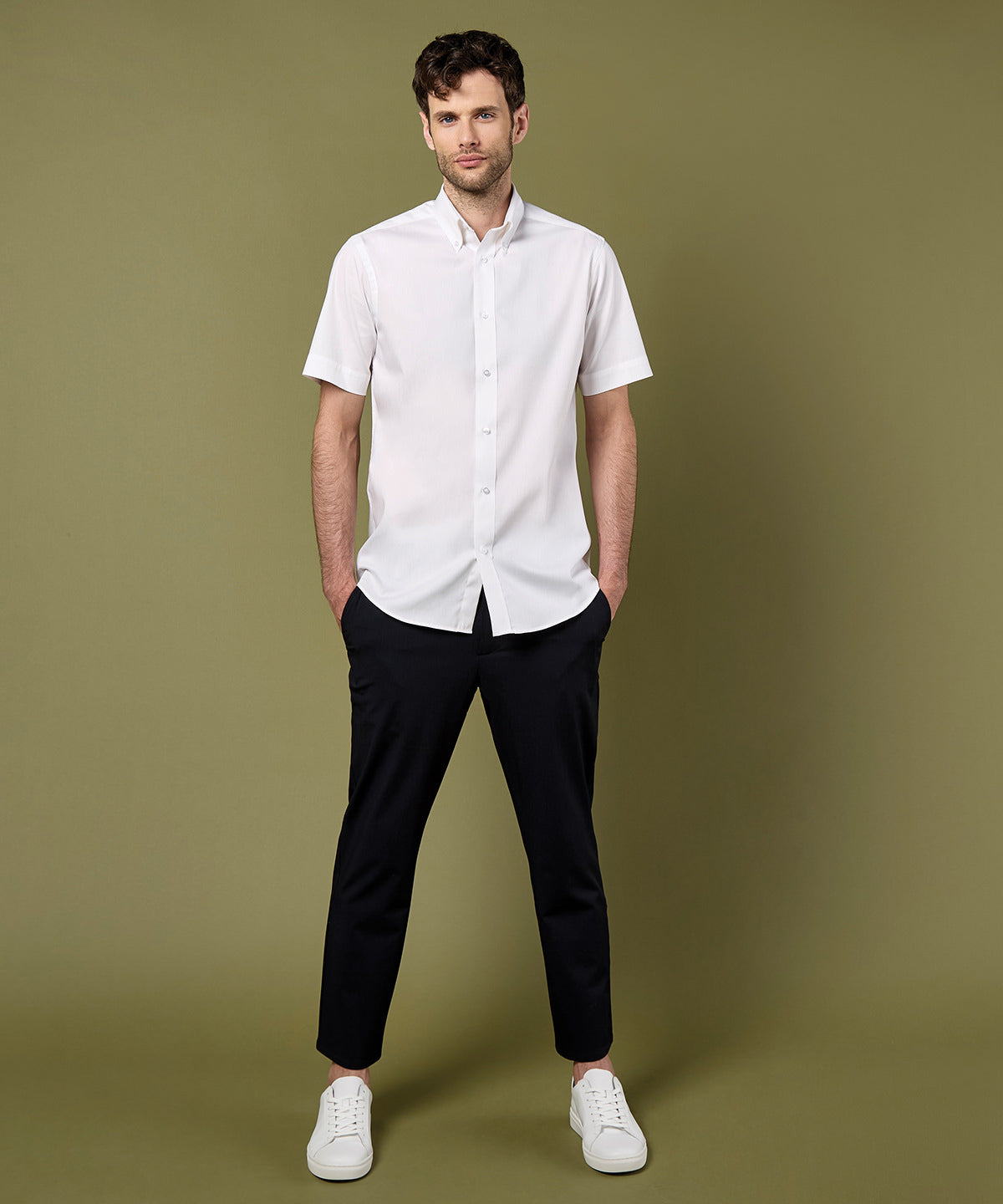 Men's Custom Printed or Embroidered Premium Short Sleeve Workwear Shirt