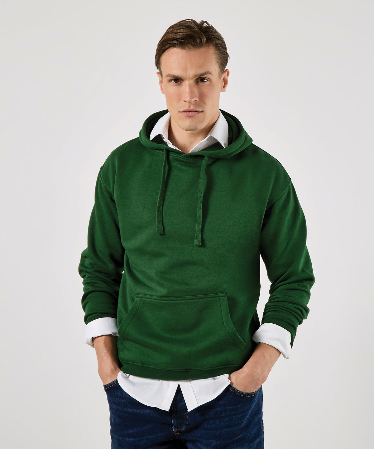 Unisex Custom Printed or Embroidered Cotton Polyester Hoodie