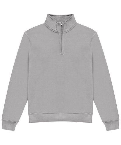 Unisex Custom Printed or Embroidered Zip-Up Quarter Zip Quarter Zip Sweatshirt
