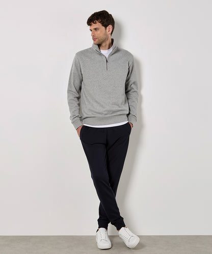 Unisex Custom Printed or Embroidered Zip-Up Quarter Zip Quarter Zip Sweatshirt