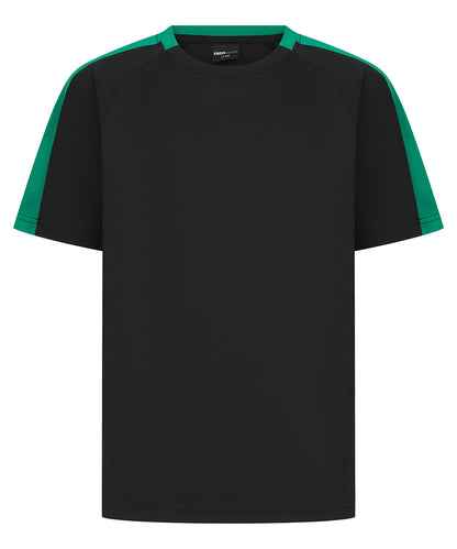 Kids Custom Printed Performance Contrast T-Shirt